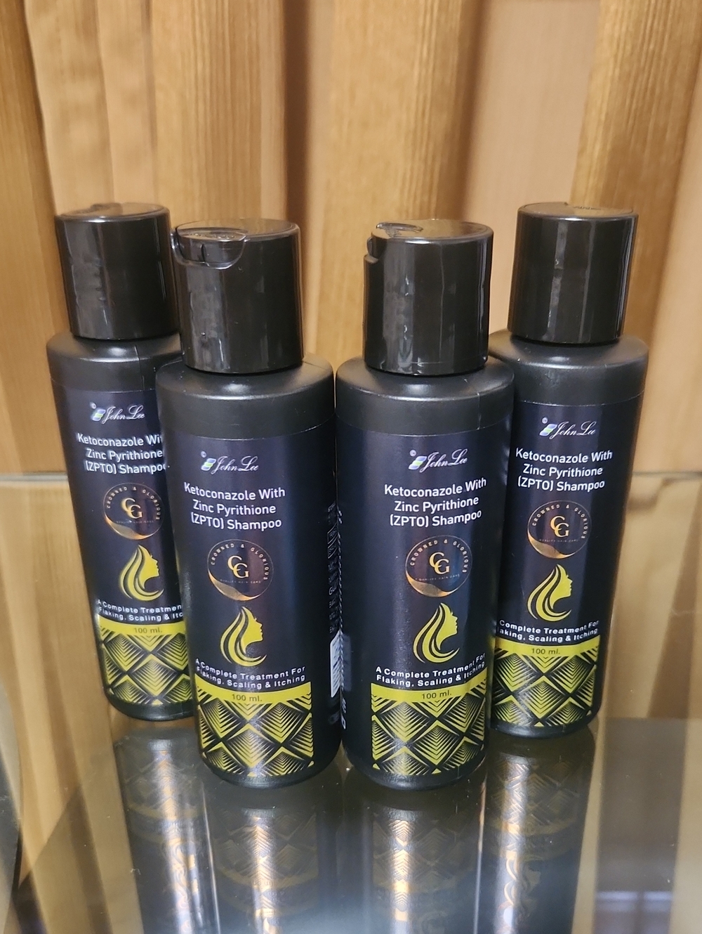Set of 4 (four) Anti Dandruff Shampoo without boxes